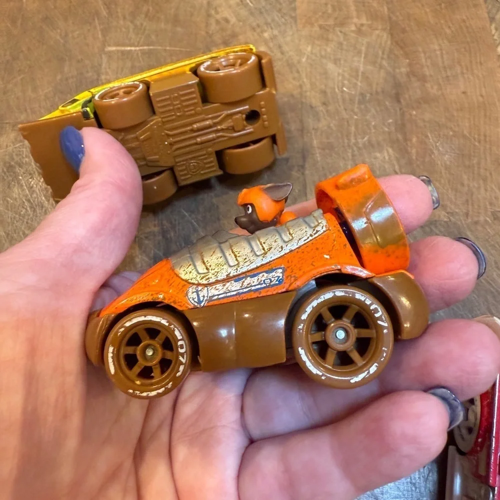 Paw Patrol Rescue Off Road Series Muddy Vehicles Set of 5 True metal Die Cast